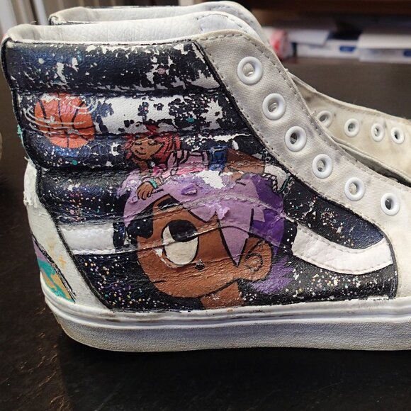 Vans Off the Wall High Top Size womens 10 - Picture 1 of 8